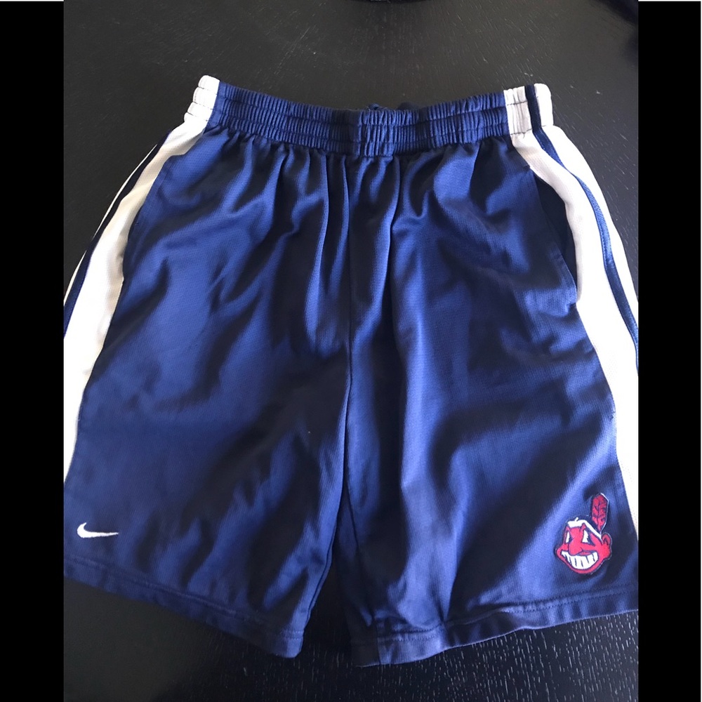 Boys Nike Cleveland Indians Athletic Shorts